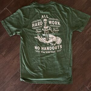 Green Graphic T-Shirt. Men’s medium; runs small